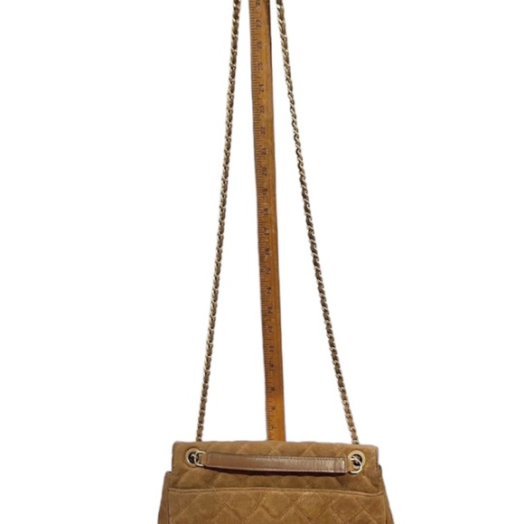 Michael Kors Suede Shoulder Bag - Picture 2 of 7
